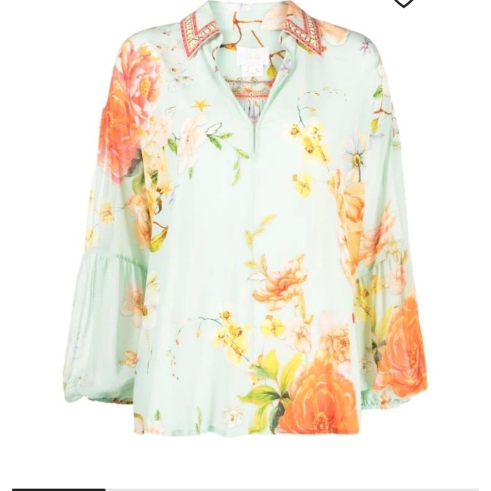 Camilla with love top blouse embellished floral